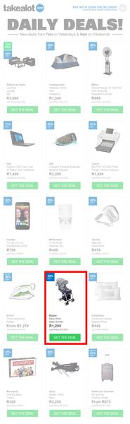 Takealot : Daily Deals , page 1