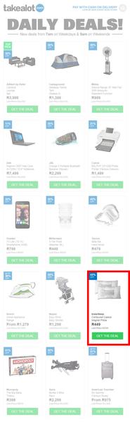 Takealot : Daily Deals , page 1