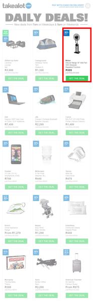 Takealot : Daily Deals , page 1
