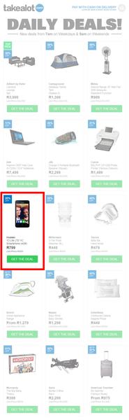 Takealot : Daily Deals , page 1