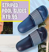 Striped Pool Slides