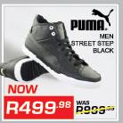 Puma Men Street Step Black