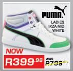 Puma Ladies Ikzamid White