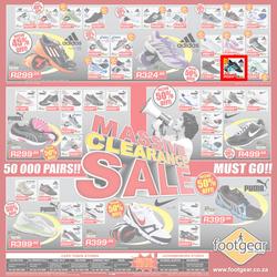 Footgear : Massive Clearance Sale (12 Oct - 4 Nov), page 1