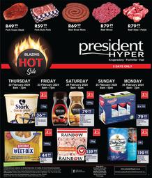 President Hyper : Blazing Hot Sale (22 February - 26 February 2024)