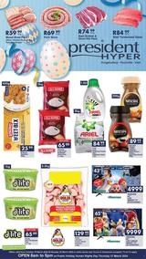 President Hyper : Easter Sale (19 March - 25 March 2024 While Stocks Last)