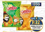Simba Potato Chips-For 2 x 120g