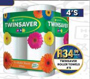 Twinsaver Roller Towels-4's