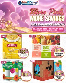 Take n Pay : More Pink, More Savings (03 August - 09 August 2026)