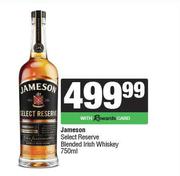 Jameson Select Reserve Blended Irish Whisky-750ml