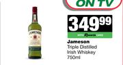 Jameson Triple Distilled Irish Whisky-750ml