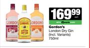 Gordon's London Dry Gin-750ml