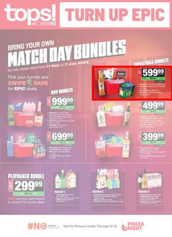 TOPS at SPAR Namibia : Bring Your Own Match Day Bundles (22 June - 07 July 2026), page 1