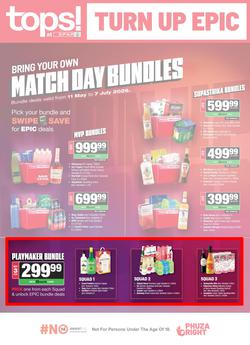TOPS at SPAR Namibia : Bring Your Own Match Day Bundles (22 June - 07 July 2026), page 1