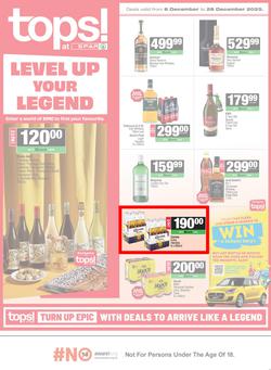 TOPS at SPAR Namibia : Level Up Your Legend (08 December - 28 December 2025), page 1