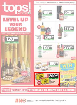 TOPS at SPAR Namibia : Level Up Your Legend (08 December - 28 December 2025), page 1