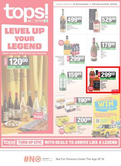 TOPS at SPAR Namibia : Level Up Your Legend (08 December - 28 December 2025), page 1