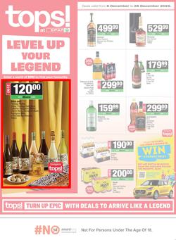 TOPS at SPAR Namibia : Level Up Your Legend (08 December - 28 December 2025), page 1
