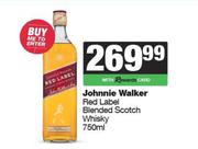 Johnnie Walker Red Label Blended Scotch Whisky-750ml