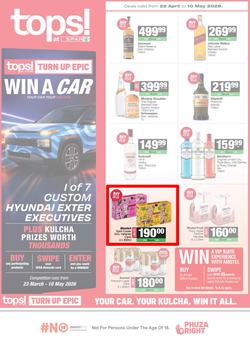 TOPS at SPAR Namibia : Turn Up Epic (22 April - 10 May 2026), page 1
