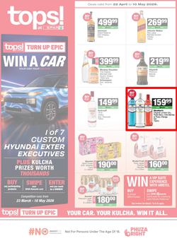 TOPS at SPAR Namibia : Turn Up Epic (22 April - 10 May 2026), page 1