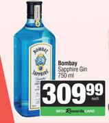 Bombay Sapphire Gin-750ml