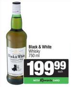 Black & White Whisky-750ml