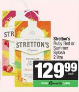 Stretton's Ruby Red Or Summer Splash-2L