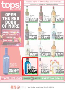 TOPS at SPAR Namibia : Open The Red Door For More (09 March - 22 March 2026), page 1