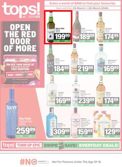 TOPS at SPAR Namibia : Open The Red Door For More (09 March - 22 March 2026), page 1