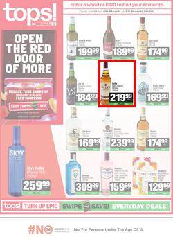 TOPS at SPAR Namibia : Open The Red Door For More (09 March - 22 March 2026), page 1
