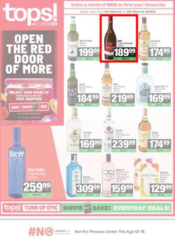 TOPS at SPAR Namibia : Open The Red Door For More (09 March - 22 March 2026), page 1