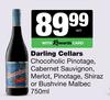 Darling Cellars Chocoholic Pinotage,Cabernet Sauvignon,Merlot,Shiraz Or Bushvine Malbec-750ml Each