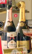 Krone Cap Classique Borealis Cuvee Brut,Rose,Demi Sec Or Night Nectar Sparkling Rose-750ml Each