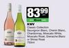 KWV Classic Collection Sauvignon, Chenin, Chardonnay, Moscato,White,Rose,Grenache Or Shiraz-750ml EA