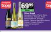 Olive Brook Sauvignon, Chenin, Chardonnay,Moscato,Merlot,Malbec,Cinsault,Shiraz or Cabernet-750ml EA