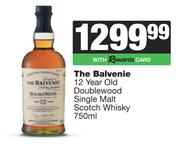 The Balvenie 12 Year Old Doublewood Single Malt Scotch Whisky-750ml