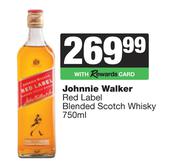 Johnnie Walker Red Label Blended Scotch Whisky-750ml