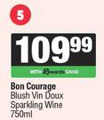 Bon Courage Blush Vin Doux Sparkling Wine-750ml
