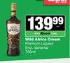 Wild Africa Cream Premium Liqueur-750ml