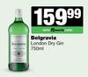 Belgravia London Dry Gin-750ml