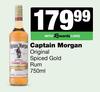 0Captain Morgan Original Spiced Gold Rum-750ml