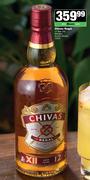 Chivas Regal 12 Year Old Blended Scotch Whisky-750ml