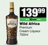 Wild Africa Premium Cream Liqueur-750ml