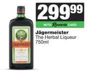 Jagermeister The Herbal Liqueur-750ml