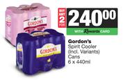 Gordon's Spirit Cooler Cans-For 2 x 6 x 440ml