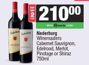 Nederburg Winwmasters Cabernet Sauvignon,Edelrood,Merlot,Pinotage Or Shiraz-For 2 x 750ml