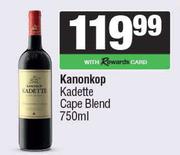 Kanonkop Kadette Cape Blend-750ml