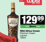 Wild Africa Cream Premium Cream Liqueur-750ml