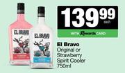 El Bravo Original Or Strawberry Spirit Cooler-750ml